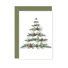 Load image into Gallery viewer, Festive Foliage - Xmas Tree - Christmas Card
