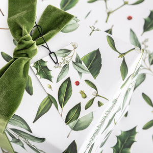 Christmas Gift Tags - Greenery / Mistletoe Collection
