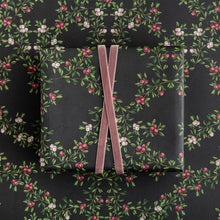 Load image into Gallery viewer, Merry Nouveau - Navy Christmas Gift Wrap