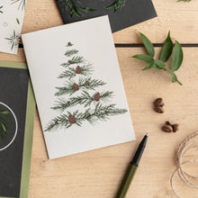 Load image into Gallery viewer, Festive Foliage - Xmas Tree - Christmas Card