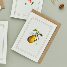 Load image into Gallery viewer, Pear - &#39;The Botanist Archive : Festive Edition&#39; - Card