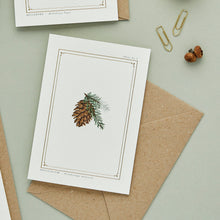 Load image into Gallery viewer, Fir - &#39;The Botanist Archive : Festive Edition&#39; - Card