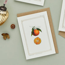 Load image into Gallery viewer, Clementine - &#39;The Botanist Archive : Festive Edition&#39; - Card