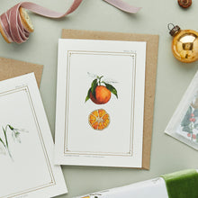 Load image into Gallery viewer, Clementine - &#39;The Botanist Archive : Festive Edition&#39; - Card