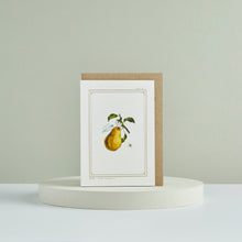 Load image into Gallery viewer, Pear - &#39;The Botanist Archive : Festive Edition&#39; - Card