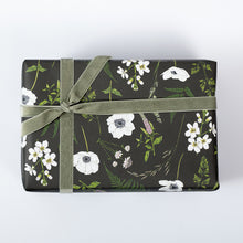 Load image into Gallery viewer, Wild Meadow - Black - Gift Wrap