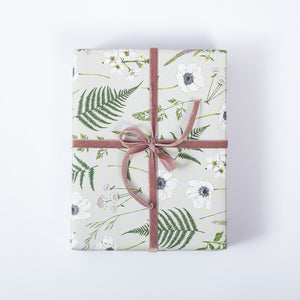 Wild Meadow - Grey - Gift Wrap