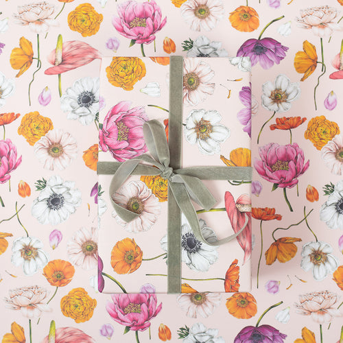 Floral Brights - Gift Wrap