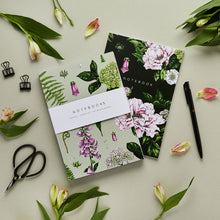 Load image into Gallery viewer, &#39;Summer Garden&#39; Collection - A5 Set of 2 Notebooks