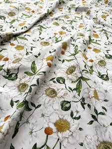 Spring Blossom Fabric - Ivory - 194cm (SALE 45)