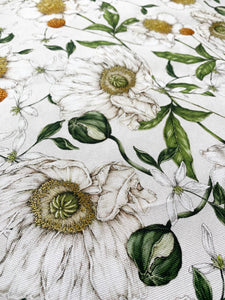 Spring Blossom Fabric - Ivory - 194cm (SALE 45)