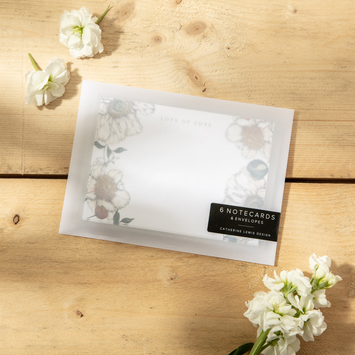 Spring Blossom - Pack of 6 Notecards – Catherine Lewis Design