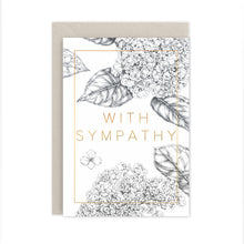Load image into Gallery viewer, Natural Luxe &#39;With Sympathy&#39; Card