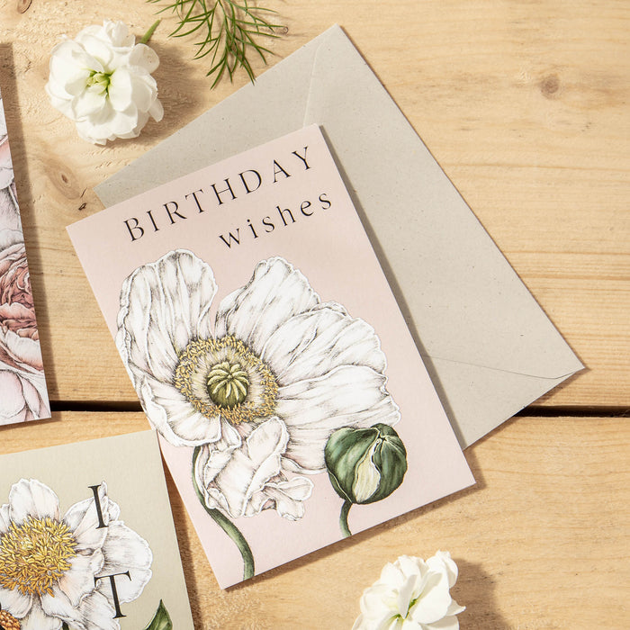 Spring Blossom 'Birthday Wishes' Card