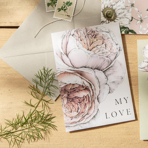 Spring Blossom 'My Love' Card