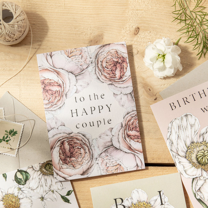 Spring Blossom 'To The Happy Couple' Card