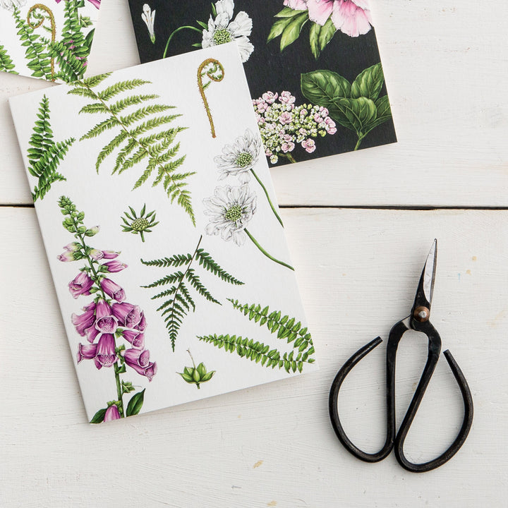 Summer Garden 'Foxglove & Ferns' Card