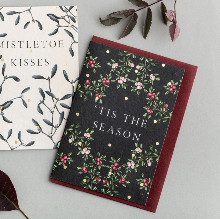 Merry Nouveau - 'Tis the Season - Christmas Card - SALE