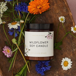 Wildflower Botanical Soy Candle